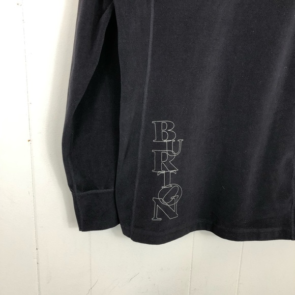 Burton Dry Ride 1/4 Zip Fleece Base Layer Sz L - Picture 4 of 7